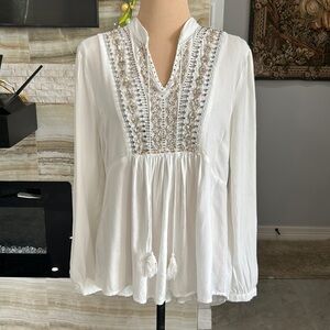 American Rag Long Sleeve Blouse. Size L (157)‎